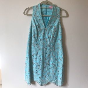 Lilly Pulitzer Scalloped Sand Dollar Dress